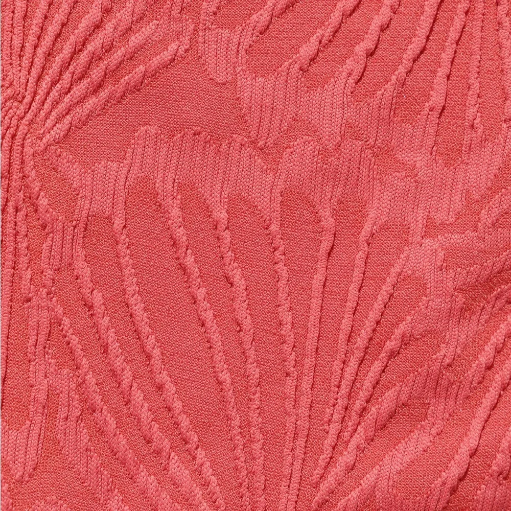 Berlook Red Jacquard Bikini Bottom ONLY 27 - Picture 9 of 11